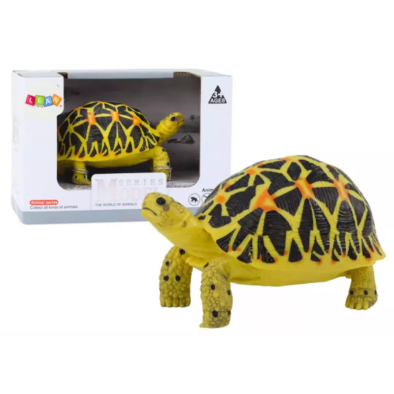 LEAN TOYS Kogumisfiguur Kilpkonn Roomaja Kollane Must A