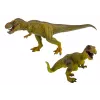 LEAN TOYS Dinosauruste kujude komplekt Tyrannosaurus koos väikese realistlikuga, 2 tk.