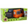 LEAN TOYS Soap Bubble Machine Chainsaw Orange