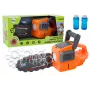 LEAN TOYS Soap Bubble Machine Chainsaw Orange