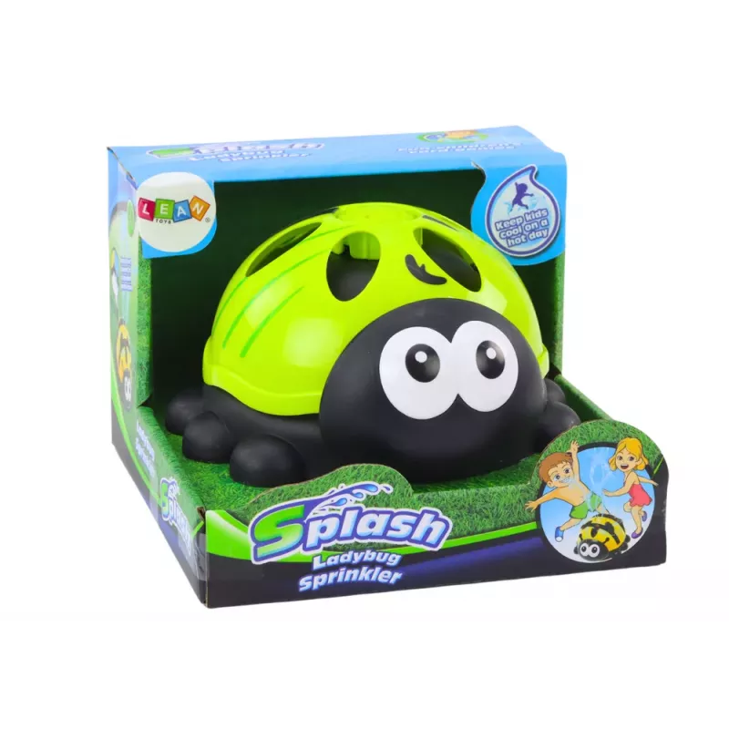 LEAN TOYS Garden Sprinkler Biedronka Water Fountain Green