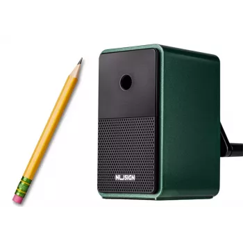 LEAN Cranked Sharpener with Container Blade Adjustment Green