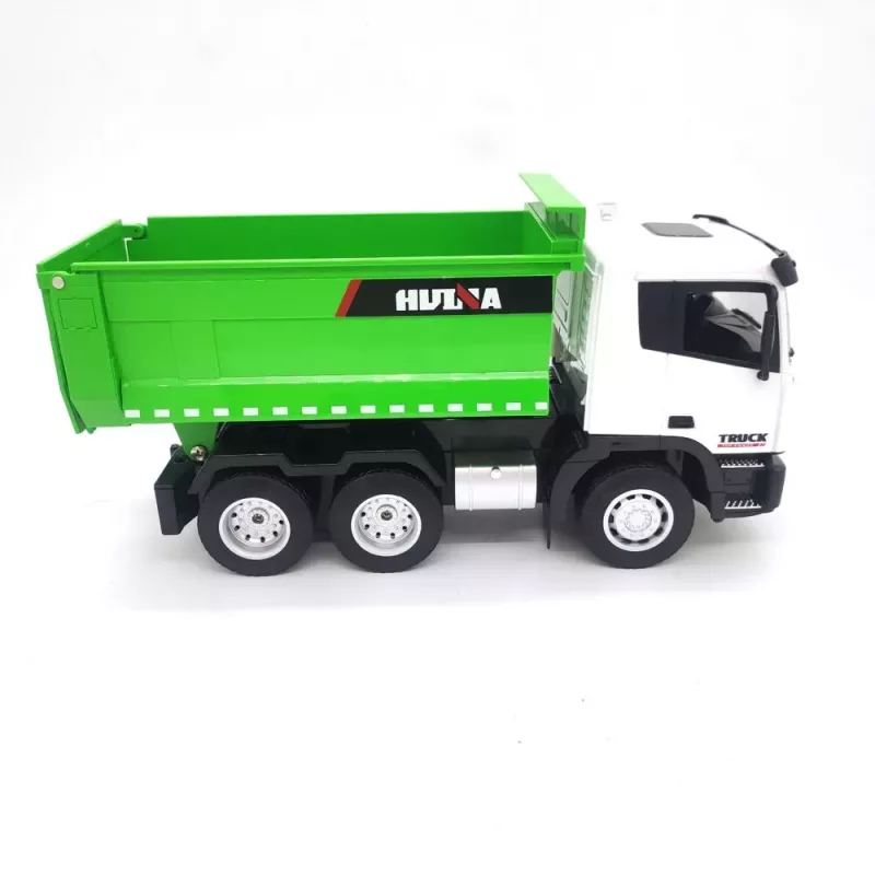 LEAN TOYS Remote Control RC Truck Tipper 1:18 Green