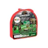 LEAN TOYS 3-in-1 Mänguväljak Lastele Telkmaja Bassein Dinosaurused