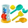 LEAN TOYS Liivamängu komplekt veskiga, rehaga, kühvliga, vormidega