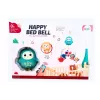 LEAN TOYS Võrevoodi karussell kaugjuhtimispuldi ja hällilauludega, sinine