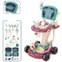 LEAN TOYS Meditsiinikomplekt käruga, Väike Arstilaud, EKG tööriistad