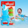 LEAN TOYS Vannimängude Komplekt Shark Fish Hunter Sinine