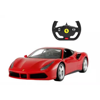 RASTAR RC Ferrari 488 GTB Pultautoga Auto 1:14 Punane