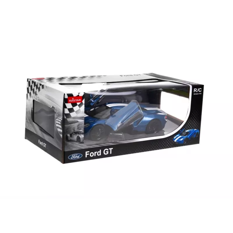 RASTAR RC Auto Kaugjuhtimismudel Ford GT 1:14 Avatavate Ustega Sinine