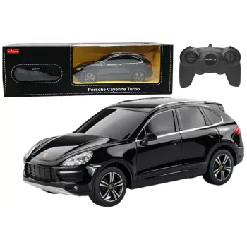 Porsche Cayenne Turbo Remote Control Car RC Rastar Black 1:24