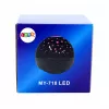 LEAN Star Projector Night Light Speaker 2in1 Black