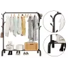 LEAN Standing Clothes Hanger Shoes Freestanding Wardrobe