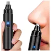 LEAN Nose Hair Trimmer Waterproof Black
