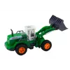 LEAN TOYS Ekskavaator-laadur R/C Kaugjuhtimisega Tõstev Rööbas Roheline
