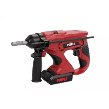 LEAN TOYS DIY Drill Red Battery-Powered Drills 18V Li-Ion 2x1.5Ah