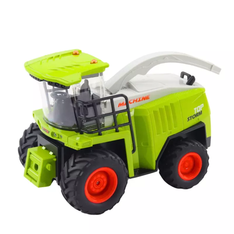LEAN TOYS Agricultural Combine Harvester With Grain Header Remote Controlled RC 2.4G