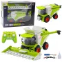 LEAN TOYS Combine Harvester With Corn Header 2in1 Remote Controlled RC Smoke Effect 2.4G
