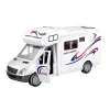 LEAN TOYS Car Camper Valge Tuled Helid Avanevad Uksed