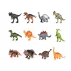 LEAN TOYS Dinosaurs Figures Set Park Accessories Box 46 Pieces