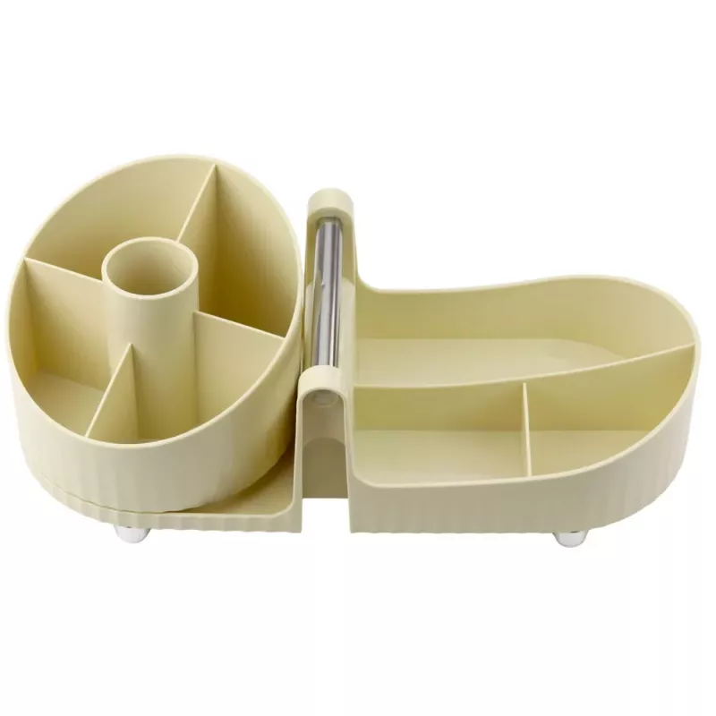 LEAN Cosmetics Organizer Office Accessories Handle Beige