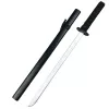 LEAN TOYS Puidust Katana Mõõk Mängu- ja Treeningvahend Must 70cm