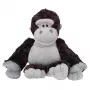 LEAN TOYS Plush Mascot Cuddly Toy Gorilla Dark Gray 22cm
