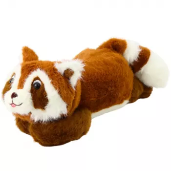 LEAN TOYS Pehme mänguasi Pesukaru Pruun Lamav 30cm