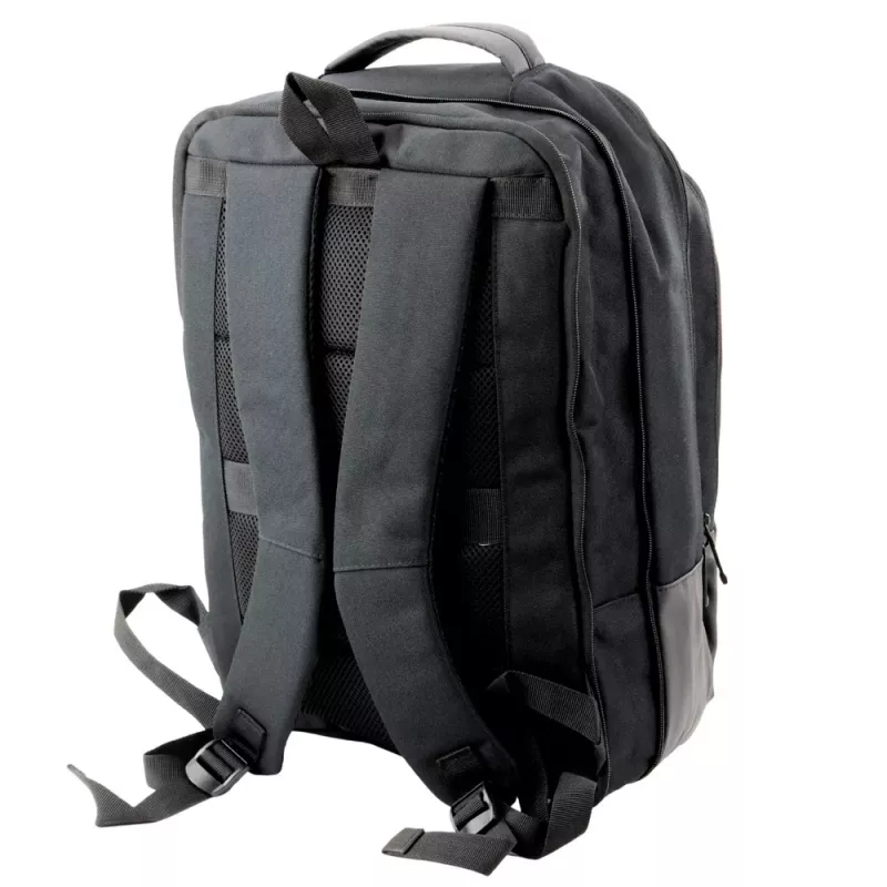 LEAN Business Backpack USB Laptop Pocket Black 16L 45cm