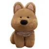 LEAN TOYS Pehme mänguasi Koer salliga Pruun 25cm