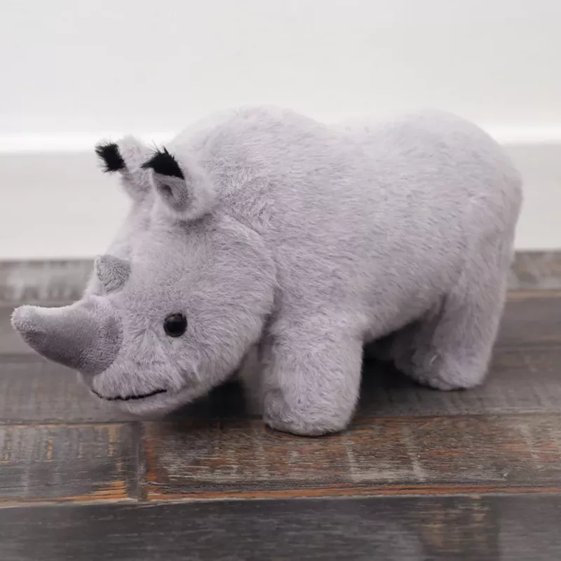 LEAN TOYS Plush Mascot Ninasarvik Pehme Mänguasi Kallistamiseks Hall 30cm