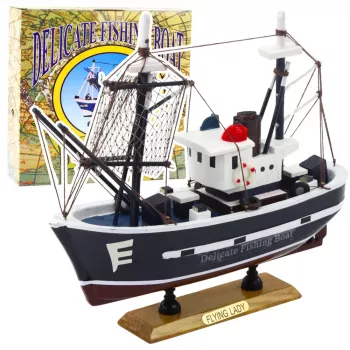 LEAN TOYS Kollektsioneeritav Dekoratiivne Mudel Kalapaat Flying Lady 24x23cm