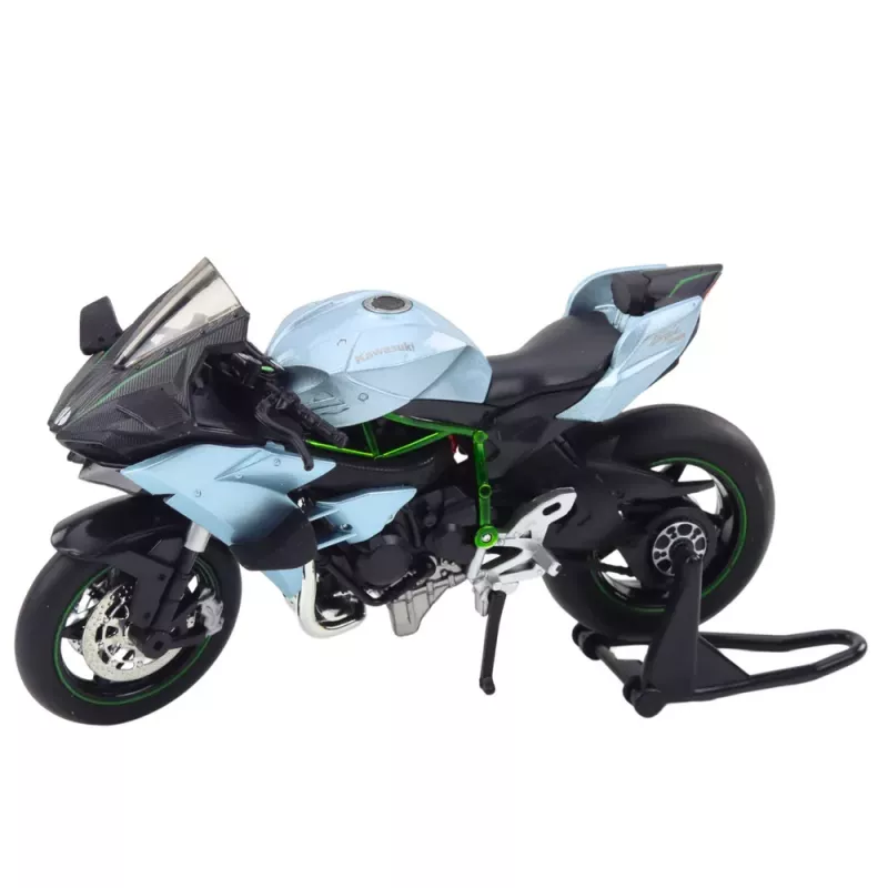 LEAN TOYS Sportmootorratas Metall Tuled Heled Hõbedane 1:12