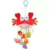 LEAN TOYS Sensory Toy Crab Bed Hanger 9in1