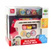 LEAN TOYS Interaktiivne Hariv Buss Sorteerija Tuled Heled Punane