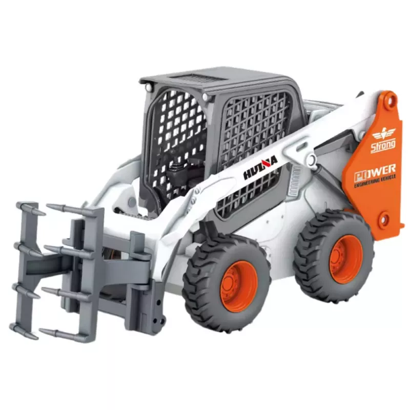 Huina 22754 Rataslaadur haaratsiga Metall Valge 1:50 Valumudel