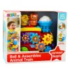 LEAN TOYS Interaktiivne Muusikaline Vedur Lastele Hammasrattad Värviline