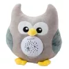 LEAN TOYS Plush Owl Sleeping Cuddly Toy with Projector and Sound