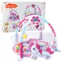 LEAN TOYS Beebi Mängumatt Pallibassein 3in1 Unicorn Roosa