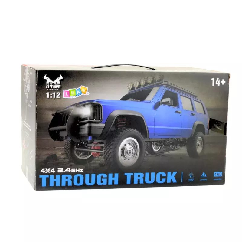 LEAN TOYS MN78 Kaugjuhitav Maastikusõiduk RC 4x4 Sinine 1:12