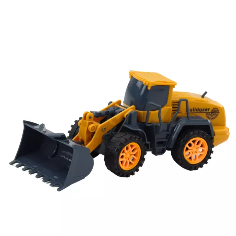 LEAN TOYS Kaugjuhitav RC Pukseerimisauto Ekskavaatori Valgustuse ja Helidega 1:24
