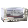 LEAN TOYS Military Ship Remote Controlled Boat RC Silver 15cm