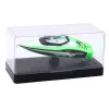 LEAN TOYS Kaugjuhitav RC Paat Valge-Roheline 15cm
