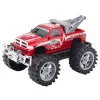 LEAN TOYS Tagaveoline Maastikupäästesõiduk Haakeseadisega, Punane 27cm