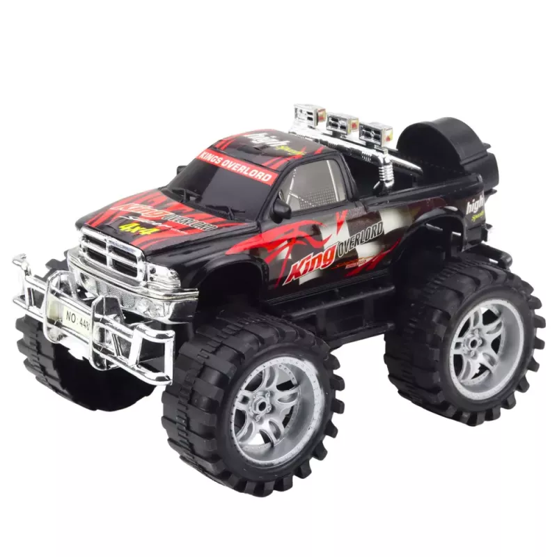 LEAN TOYS King tagaveoline maastikusõiduk punane-must 27cm