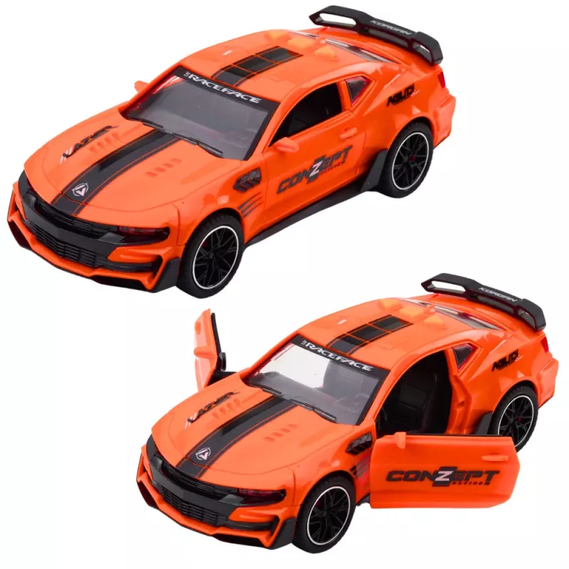 LEAN TOYS Sports Car Lazer 1:14 RC Auto Avanevate Uste, Tulede ja Helidega