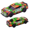 LEAN TOYS XS06 Võidusõiduauto Sõida Tuled Helid Oranž Sinine