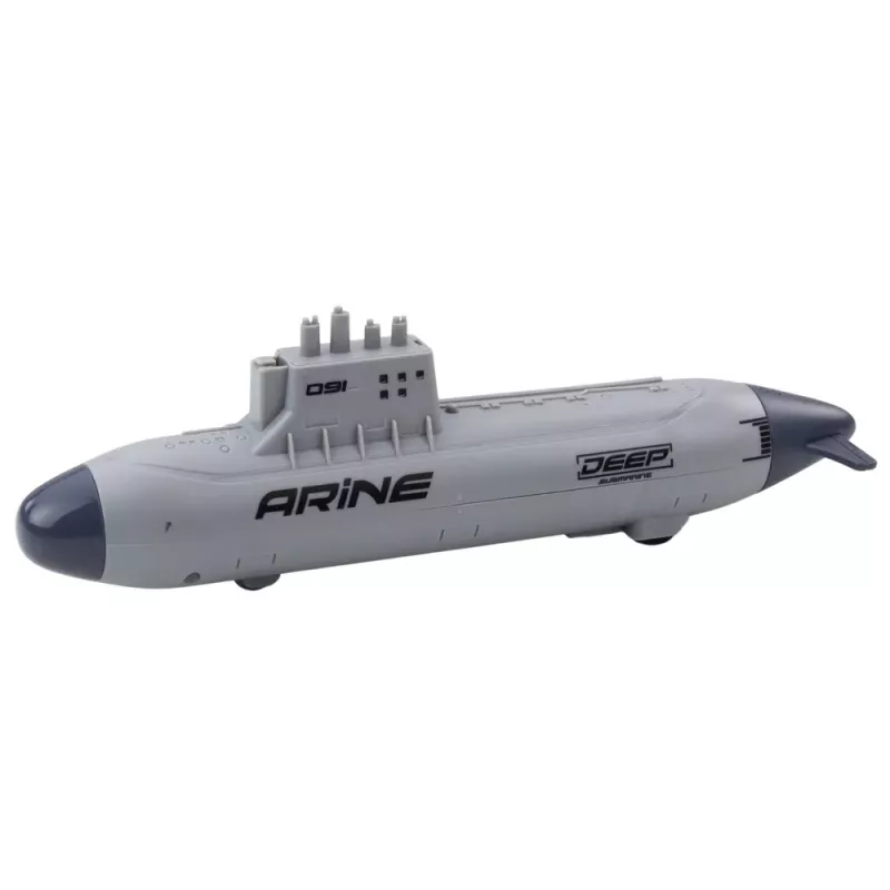 LEAN TOYS Laev Allveelaev Torpeedo Laskmine Sõit Hall 28cm