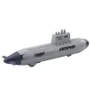 LEAN TOYS Laev Allveelaev Torpeedo Laskmine Sõit Hall 28cm