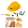 LEAN TOYS DIY Tööriistakomplekt Pneumaatiline Haamer Akutoitel 21tk